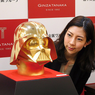 Illustration for article titled No! We'll not get you a 24k gold helmet, Lord Vader!